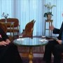 Fernseh-Interview in der Apostolischen Nuntiatur Berlin mit Nuntius Erzbischof Jean-Claude Perisset