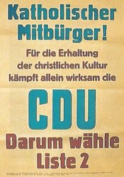 Katholische Mitbrger - Whlt CDU