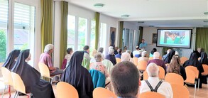 China-Vortrag in St. Pelagiberg, Kanton St. Gallen, Schweiz (2021) 