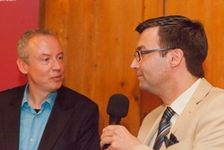 Dr. Alexander Kissler und Michael Ragg auf der Domspatz-Soirée am 8. Juni 2012 im Hotel Bayerischer Hof