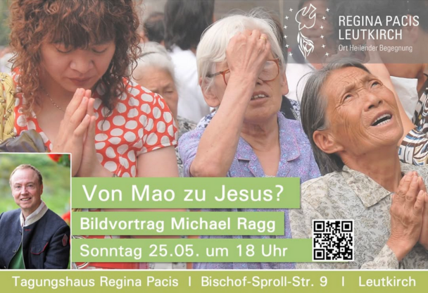 Einladungsplakat China Regina Pacis