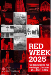 Plakat zur Red Week 2025