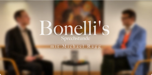 Bonelli's Sprechstunde - die neue K-TV-Serie mit dem renommierten Wiener Neurowissenschaftler, Psychiater und Bestselerautor DDr. Raphael Bonelli und Michael Ragg, geht im Lauf der Woche ab 19.4. online auf Youtube und l�uft ab Juni im K-TV-Fernsehen.